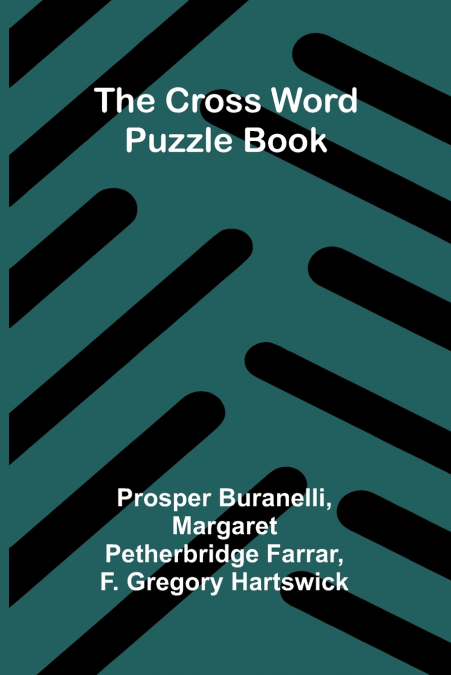 The cross word puzzle book