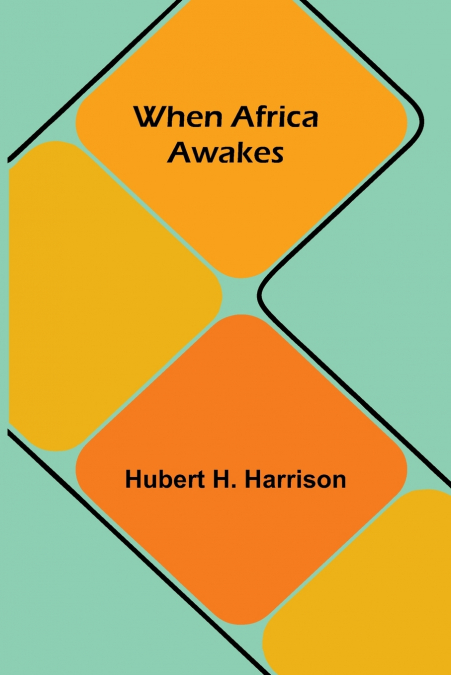 When Africa awakes