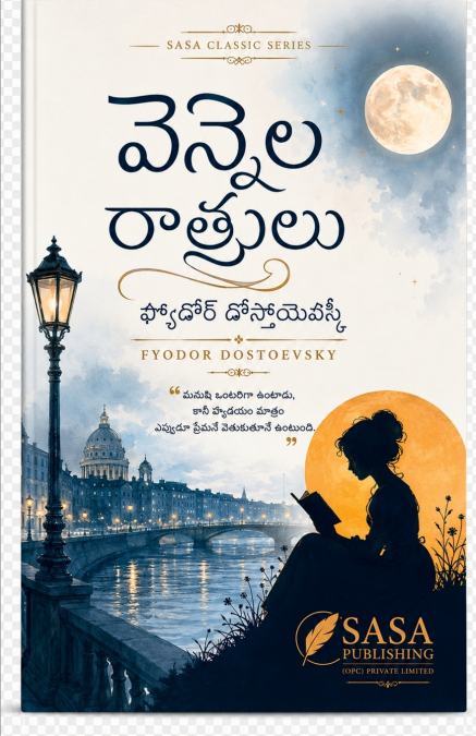 Vennela Ratrulu | వెన్నెల రాత్రులు | Fyodor Dostoevsky | ఫ్యోదోర్ దోస్తోయెవ్స్కీ | SASA Classic Series | సాసా క్లాసిక్ సిరీస్ | Telugu Translation | తెలుగు అనువాదం | Paperback Edition | పేపర్‌బ్యాక్ ఎ