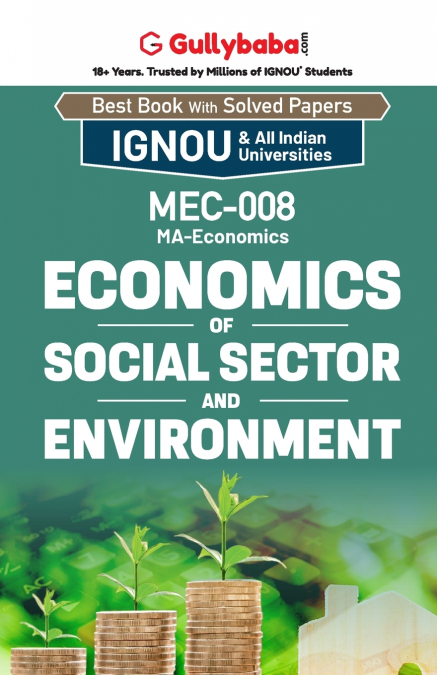 MEC-08 Economics of Social Sector and Environment
