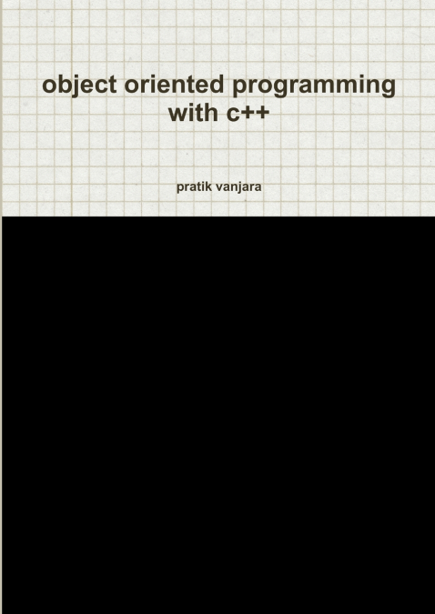 object oriented programming with c++