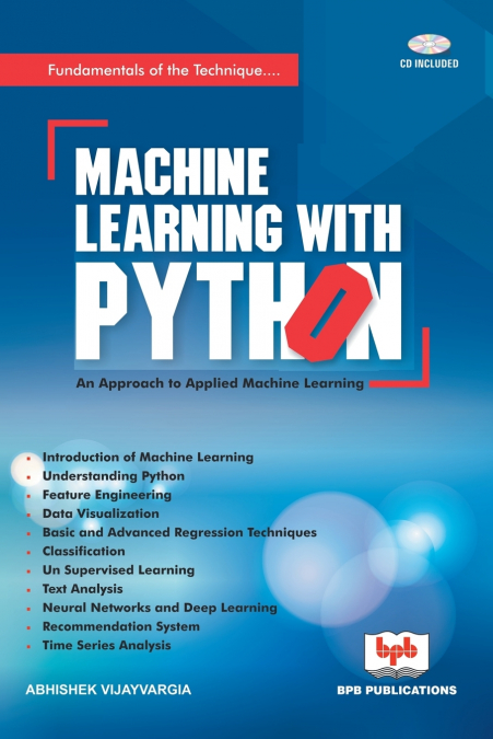 MACHINE LEARNING WITH  PYTHON
