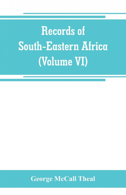 Records of South-Eastern Africa