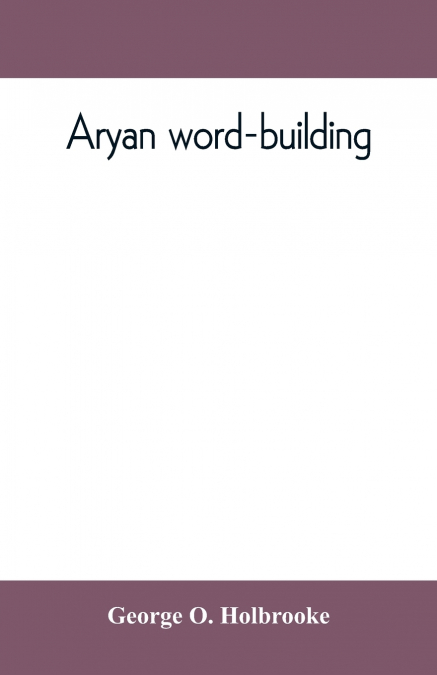 Âryan word-building