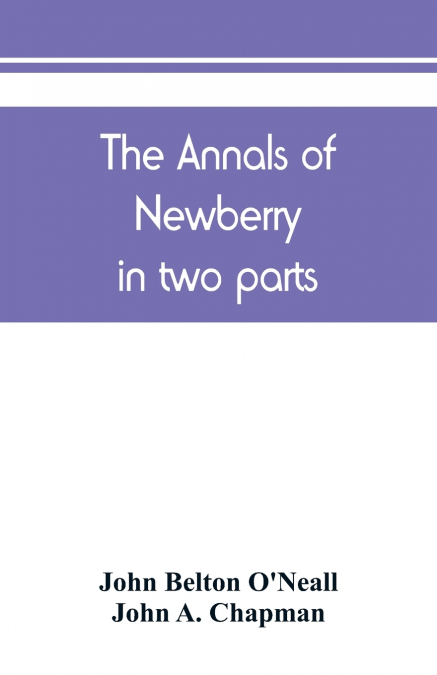 The annals of Newberry