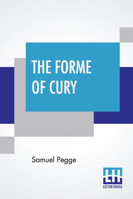 The Forme Of Cury