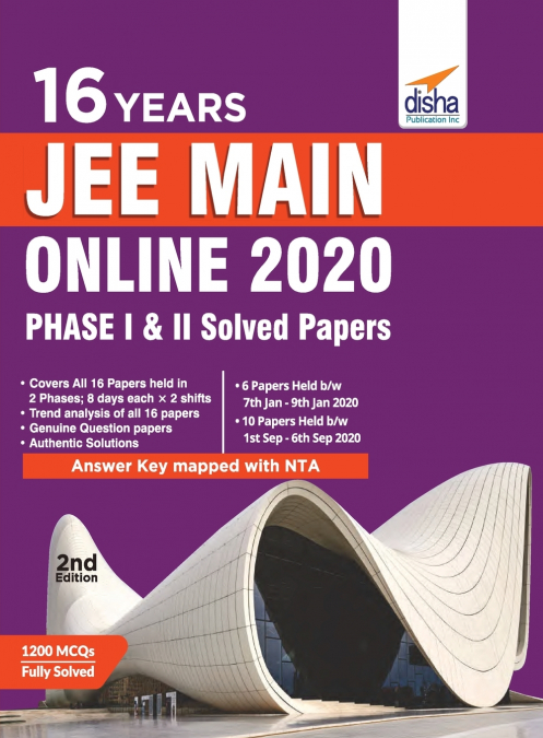 16 JEE Main Online 2020 Phase I & II Solved Papers