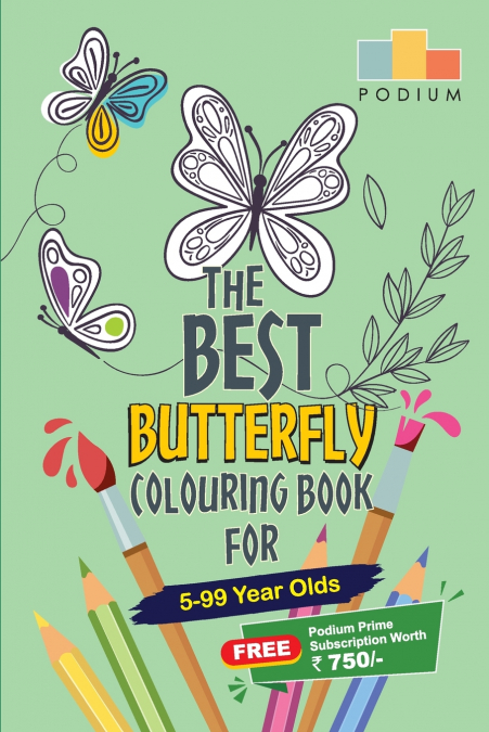 The Best Butterfly Colouring Book