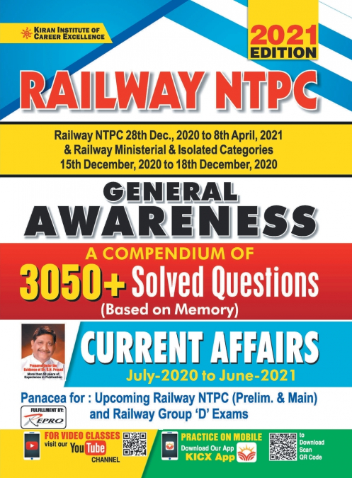 Railway NTPC General Awareness-Eng
