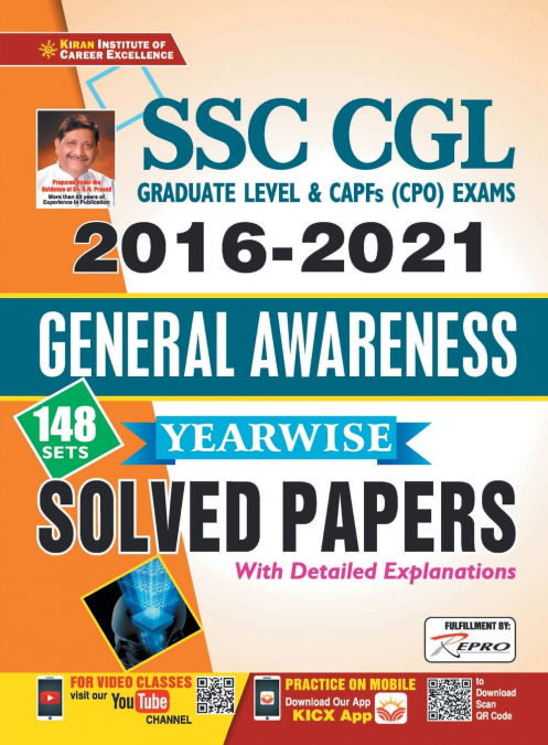SSC CGL Tier-I & CPO (GK 148 Sets) Eng-2021-Repair-Old Code 2815 & 2982