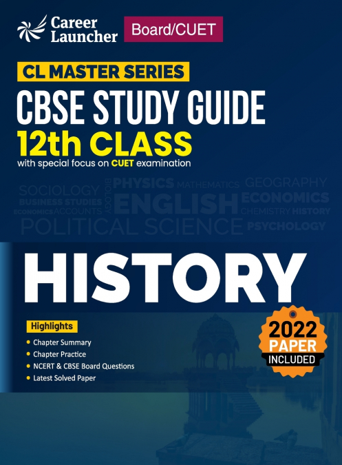 Board plus CUET 2023 CL Master Series - CBSE Study Guide - Class 12 - History