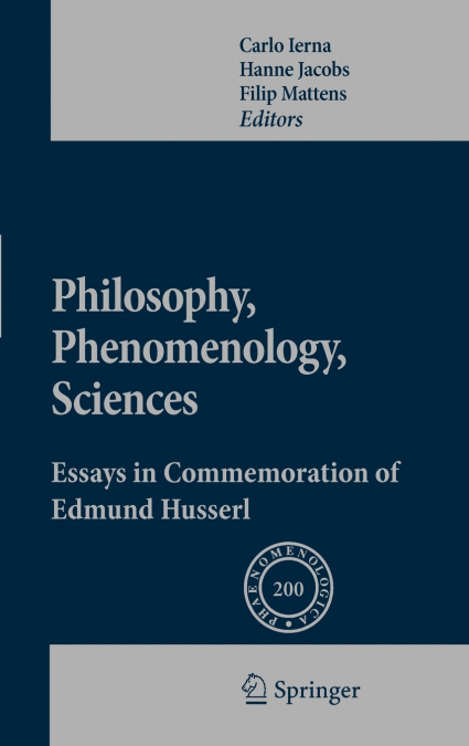 Philosophy, Phenomenology, Sciences