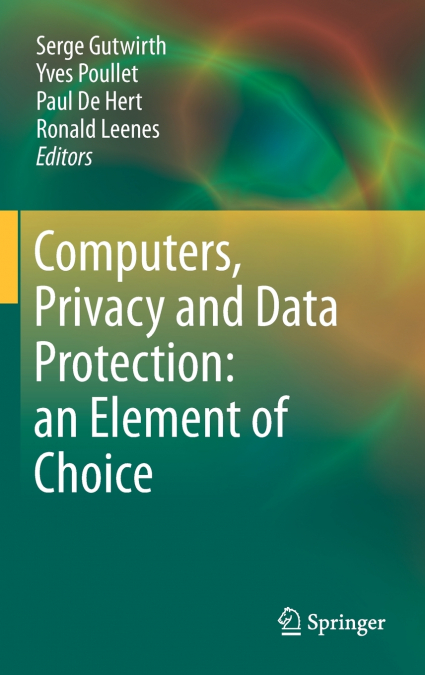 Computers, Privacy and Data Protection