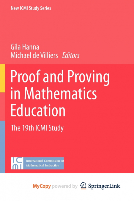 Proof and Proving in Mathematics Education
