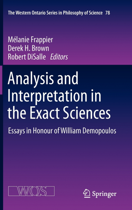 Analysis and Interpretation in the Exact Sciences