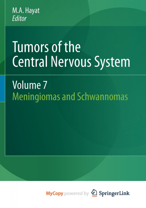 Tumors of the Central Nervous System, Volume 7