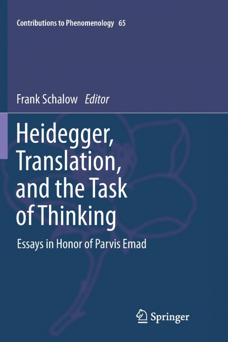 Heidegger, Translation, and the Task of Thinking