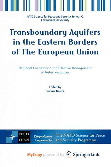 Transboundary Aquifers in the Eastern Borders of The European Union