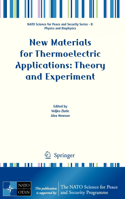 New Materials for Thermoelectric Applications