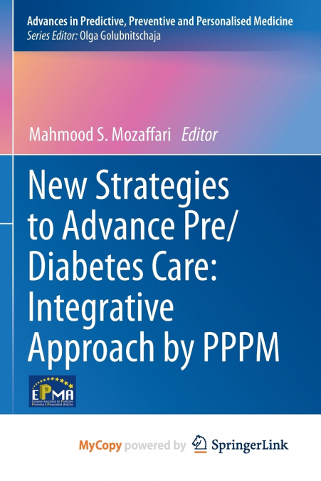 New Strategies to Advance Pre/Diabetes Care