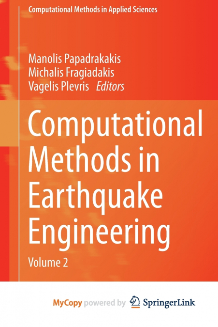 Computational Methods in Earthquake Engineering