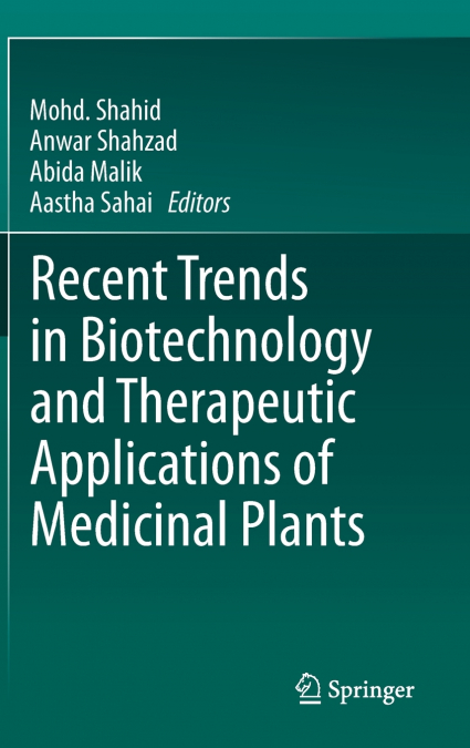 Recent Trends in Biotechnology and Therapeutic Applications of Medicinal Plants
