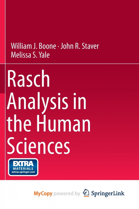 Rasch Analysis in the Human Sciences
