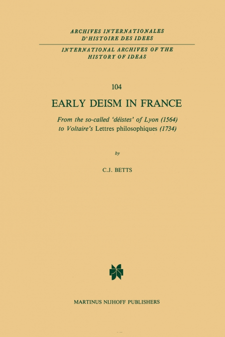 Early Deism in France
