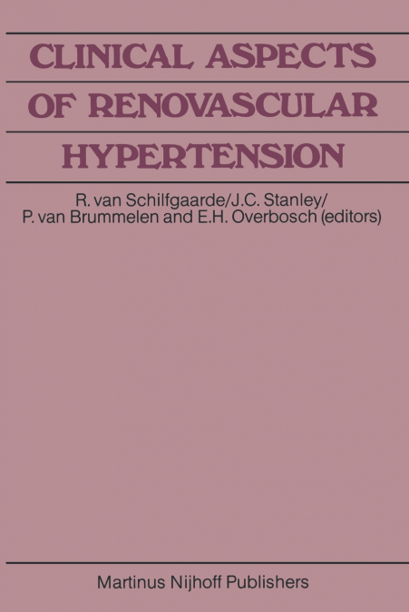 Clinical Aspects of Renovascular Hypertension