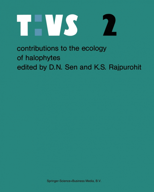 Contributions to the Ecology of Halophytes