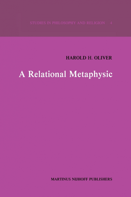 A Relational Metaphysic