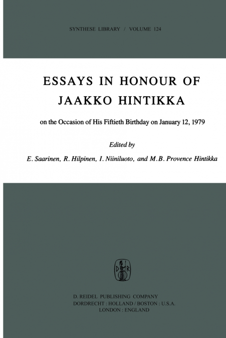 Essays in Honour of Jaakko Hintikka
