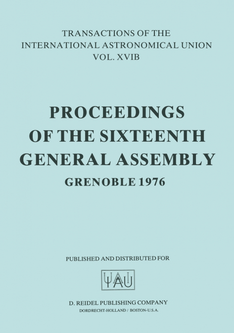 Transactions of the International Astronomical Union