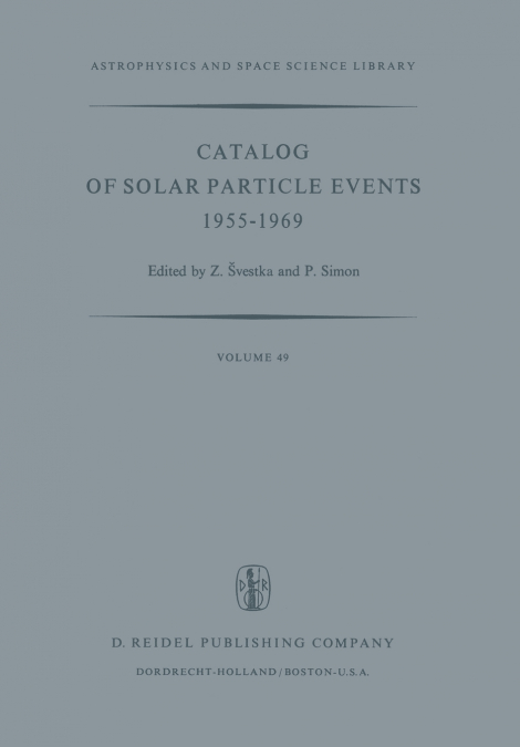 Catalog of Solar Particle Events 1955-1969