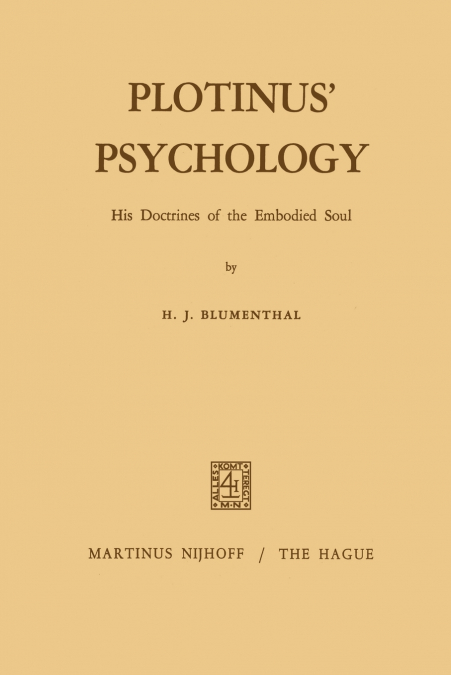 Plotinus’ Psychology