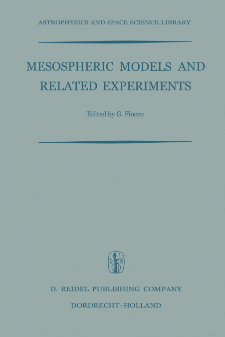 Mesospheric Models and Related Experiments