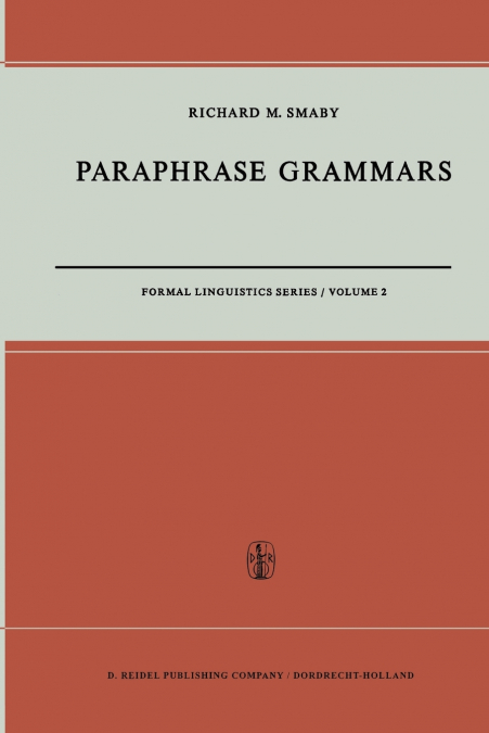 Paraphrase Grammars
