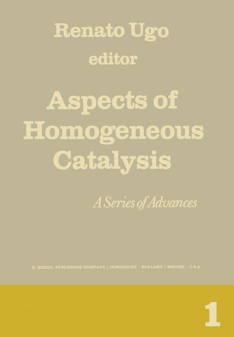 Aspects of Homogeneous Catalysis