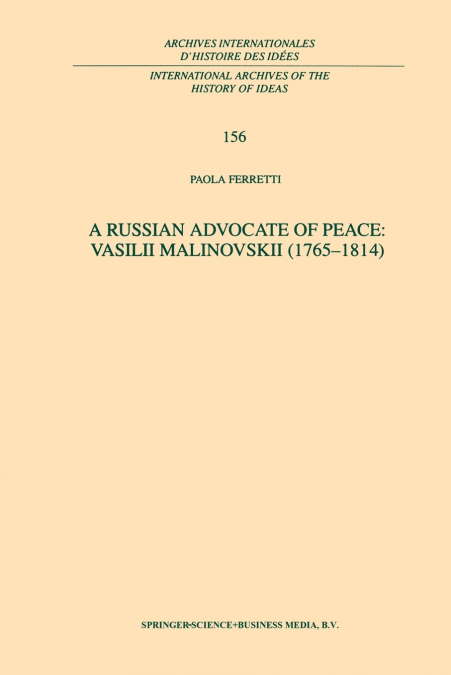 A Russian Advocate of Peace