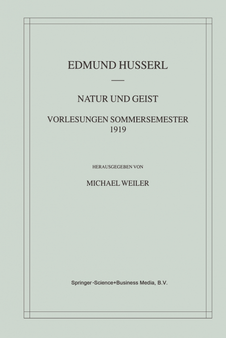 Natur und Geist