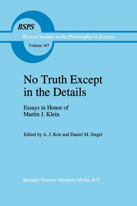 No Truth Except in the Details