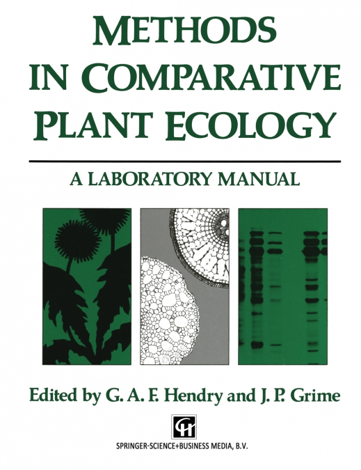 Methods in Comparative Plant Ecology
