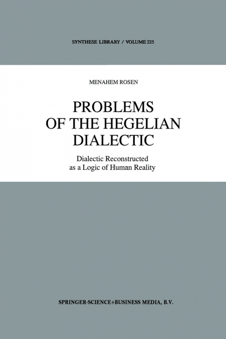 Problems of the Hegelian Dialectic