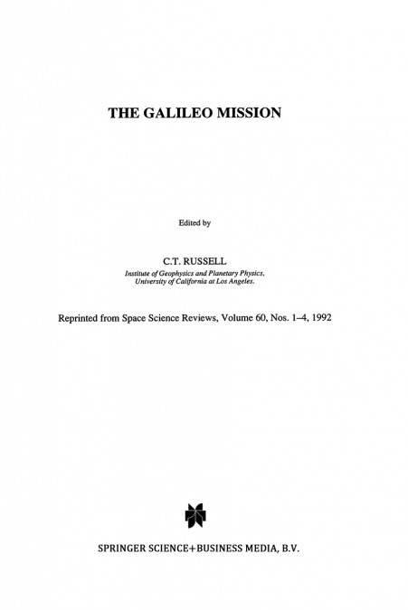 The Galileo Mission