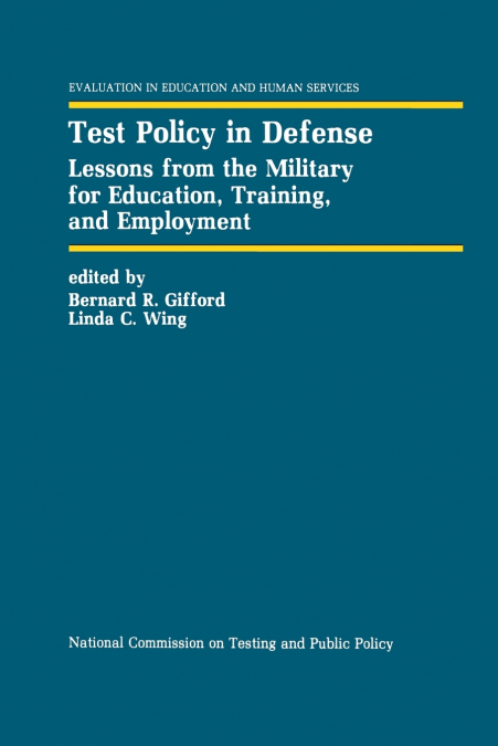 Test Policy in Defense