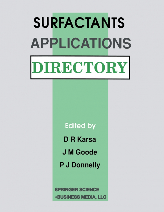 Surfactants Applications Directory