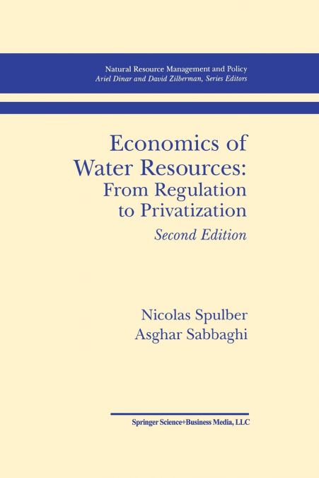 Economics of Water Resources