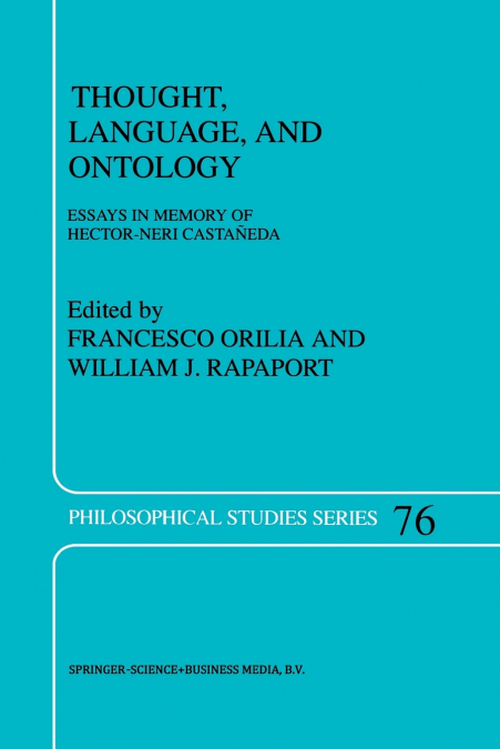 Thought, Language, and Ontology