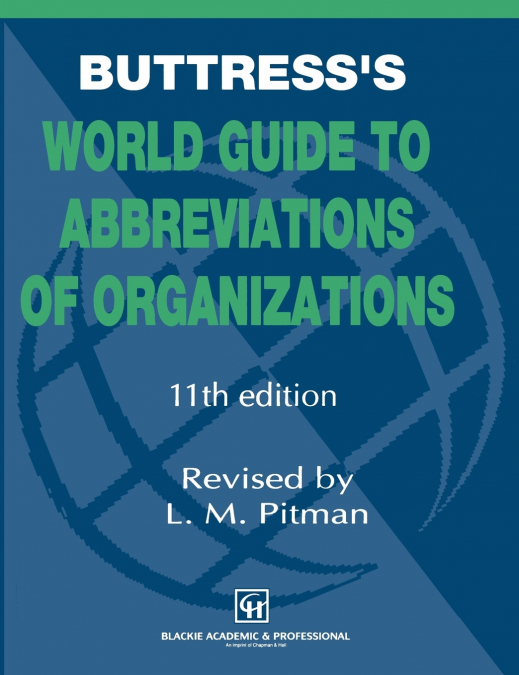 Buttress’s World Guide to Abbreviations of Organizations