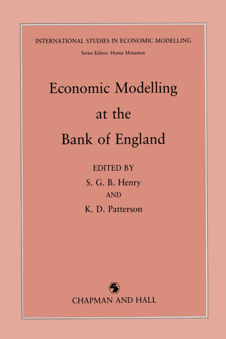 Economic Modelling at the Bank of England